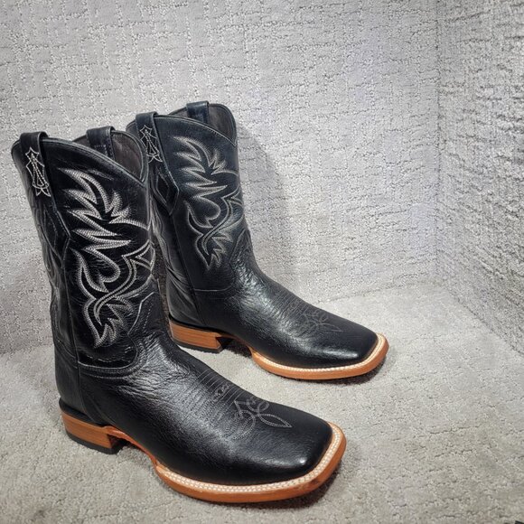 J.B. Dillon Resrve Ostrich Men’s Size Right Shoe 8EE And Left Shoe is 8.5D Boots - Picture 2 of 11